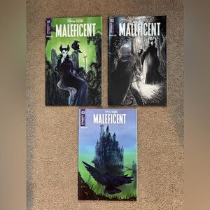 Disney Maleficent Comic Collection with Green and Purple